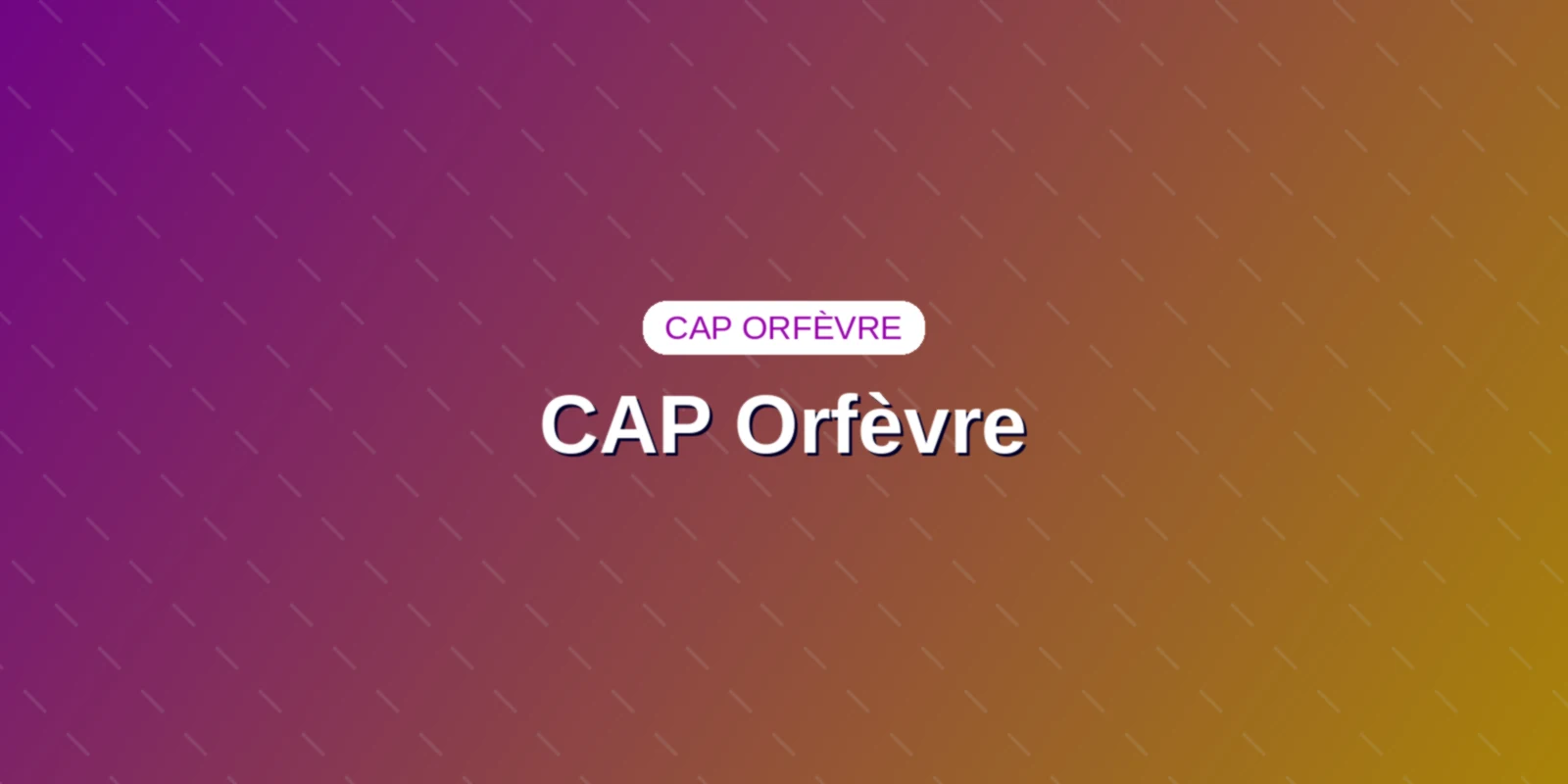 CAP Orfèvre : programme officiel, épreuves et options Couverture : CAP Orfèvre : programme officiel, épreuves et options